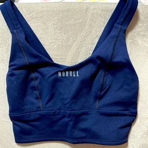 PLUSH HEATHER WIDE BAND SPORTS BRA
long-line sports bra for low-impact training.
